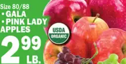 C Town GALA, PINK LADY APPLES offer