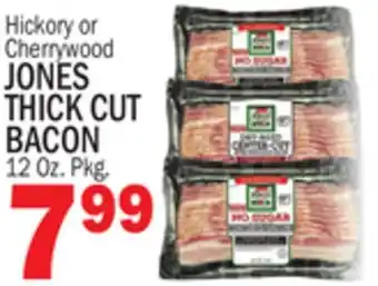 C Town JONES THICK CUT BACON offer
