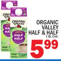 C Town ORGANIC VALLEY HALF & HALF offer