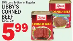 C Town LIBBY'S CORNED BEEF offer