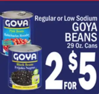 C Town GOYA BEANS offer