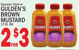 C Town GULDEN'S BROWN MUSTARD offer