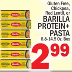 C Town BARILLA PROTEIN+ PASTA offer