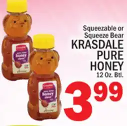 C Town KRASDALE PURE HONEY offer