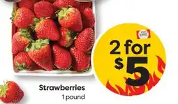 Weis Markets Strawberries offer