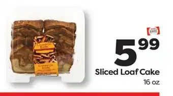 Weis Markets Sliced Loaf Cake offer