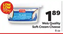 Weis Markets Weis Quality Soft Cream Cheese offer