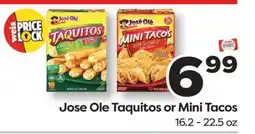 Weis Markets Jose Ole Taquitos or Mini Tacos offer