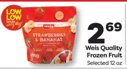 Weis Markets Weis Quality Frozen Fruit offer