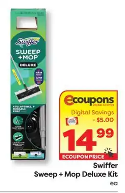 Weis Markets Swiffer Sweep + Mop Deluxe Kit offer