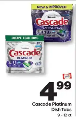 Weis Markets Cascade Platinum Dish Tabs offer
