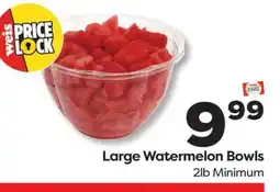 Weis Markets Large Watermelon Bowls offer