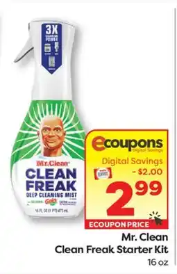 Weis Markets Mr. Clean Clean Freak Starter Kit offer