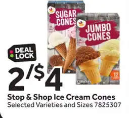 Stop&Shop Stop & Shop Ice Cream Cones offer