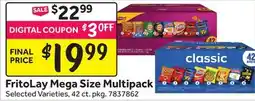 Stop&Shop FritoLay Mega Size Multipack offer