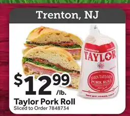 Stop&Shop Taylor Pork Roll offer