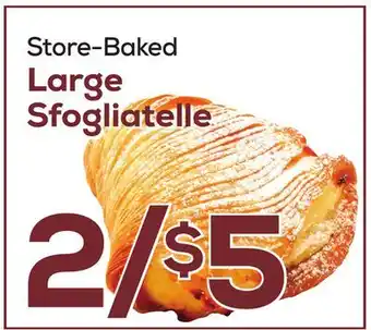DeCicco & Sons Large Sfogliatelle offer