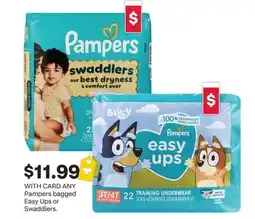 CVS ANY Pampers bagged Easy Ups or Swaddlers offer