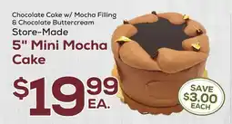 DeCicco & Sons Store-Made 5 Mini Mocha Cake offer