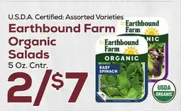DeCicco & Sons Earthbound Farm Organic Salads offer