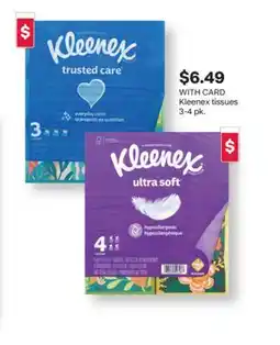 CVS Kleenex tissues 3-4 pk offer