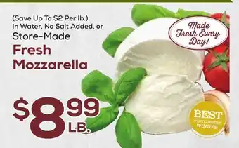 DeCicco & Sons Fresh Mozzarella offer