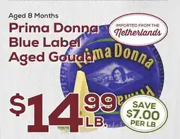 DeCicco & Sons Prima Donna Blue Label Aged Gouda offer