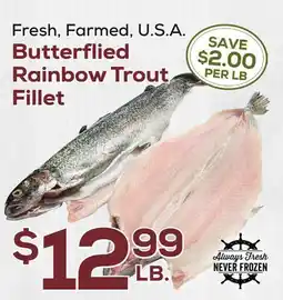 DeCicco & Sons Butterflied Rainbow Trout Fillet offer