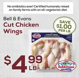 DeCicco & Sons Bell & Evans Cut Chicken Wings offer