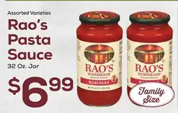 DeCicco & Sons Rao's Pasta Sauce offer