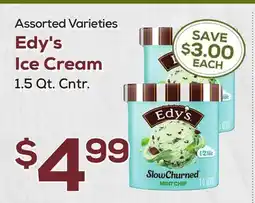 DeCicco & Sons Edy's Ice Cream offer
