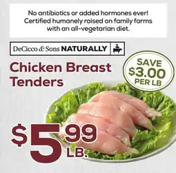 DeCicco & Sons Chicken Breast Tenders offer