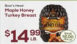 DeCicco & Sons Boar's Head Maple Honey Turkey Breast offer