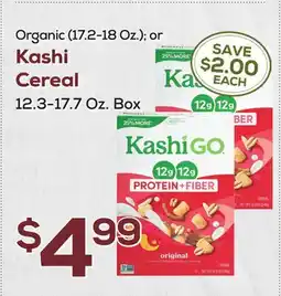 DeCicco & Sons Kashi Cereal, 12.3-17.7 Oz. Box offer