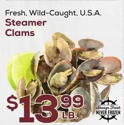 DeCicco & Sons Steamer Clams offer