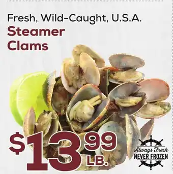 DeCicco & Sons Steamer Clams offer