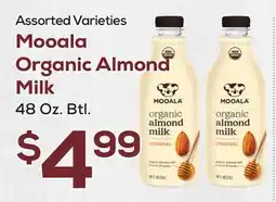 DeCicco & Sons Mooala Organic Almond Milk offer