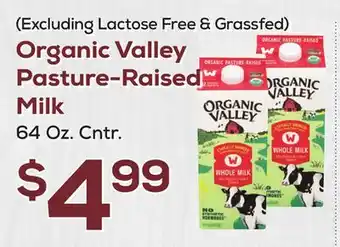 DeCicco & Sons Organic Valley Pasture-Raised Milk offer