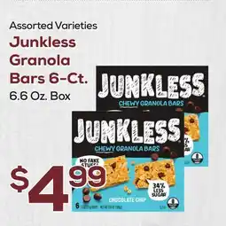 DeCicco & Sons Junkless Granola Bars 6-Ct offer