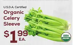 DeCicco & Sons Organic Celery Sleeve offer