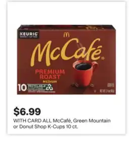 CVS ALL McCafé, Green Mountain or Donut Shop K-Cups 10 ct offer