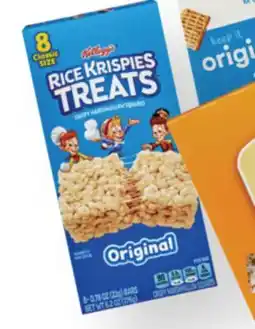 CVS Kellogg's Rice Krispies treats or pop•tarts 7-8 ct offer
