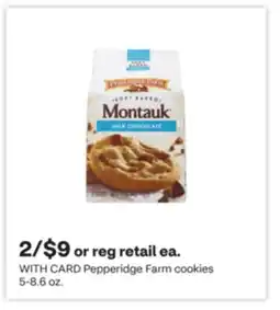 CVS Pepperidge Farm cookies 5-8.6 oz offer