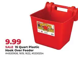 Runnings HOOK OVER 15 Quart Plastic Hook Over Feeder offer