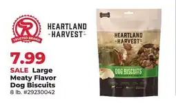 Runnings Heartland Harvest Large Meaty Flavor Dog Biscuits offer