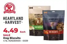 Runnings Heartland Harvest Dog Biscuits offer