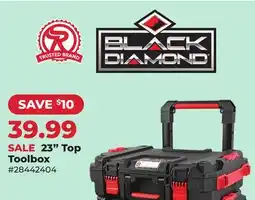 Runnings BLACK DIAMOND 23 Top Toolbox offer