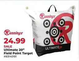 Runnings Runnings Ultimate 20 Field Point Target offer