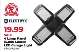 Runnings ELECTRYX 4 Lamp Panel 15,000 Lumen LED Garage Light offer