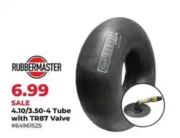 Runnings RUBBERMASTER 4.10/3.50-4 Tube with TR87 Valve offer